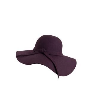Magid Hats Womens Purple Wide Brim Floppy Hat One Size